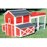 Merry Products Red Barn Chicken Coop with Roof Top Planter (6-8 hens) - That Chicken Coop