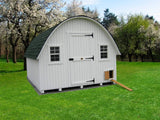 Round Roof Chicken Coop by Little Cottage Co.
