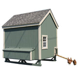 Little Cottage Co 6x8 Colonial Gable Coop (8-12 hens) - That Chicken Coop